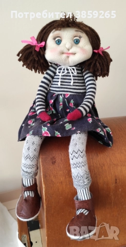Кукла София. Текстилна мека кукла. ръчна изработка, снимка 14 - Кукли - 52816918