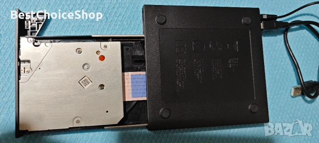 Външен CD/DVD диск CD RW четец DVD плейър за лаптоп PC Mac – USB, снимка 8 - Други - 53109363