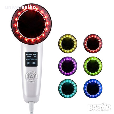 EMS масажор за кавитационна терапия за отслабване и целулит 6 в 1 кавитация, снимка 4 - Козметични уреди - 40036924