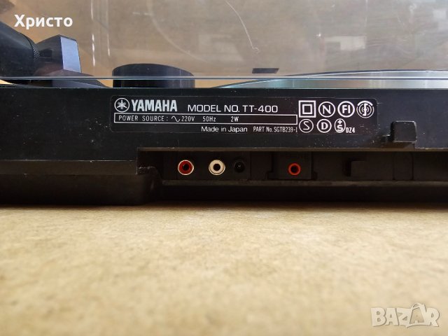 Yamaha tt-400 грамофон, снимка 6 - Грамофони - 44464928