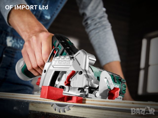 Акумулаторен Ръчен Циркуляр PARKSIDE 12V Li-Ion, снимка 8 - Други инструменти - 42278377