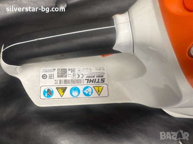 Нов Трион верижен акумулаторен STIHL MSA 200 C, снимка 3 - Моторни триони/резачки - 52661416