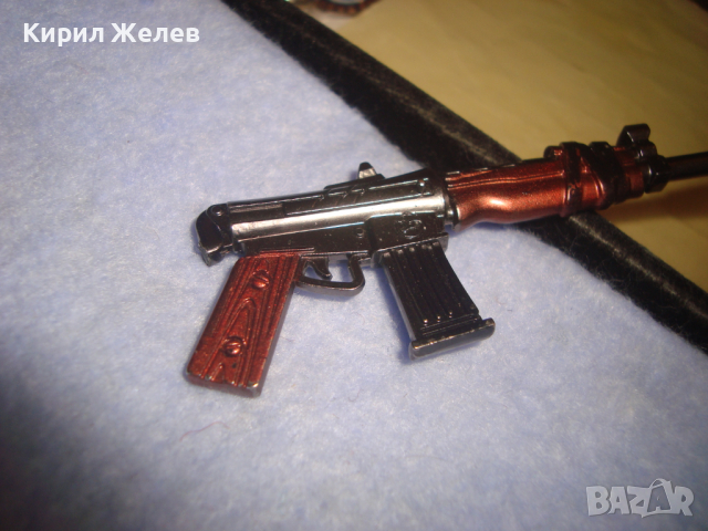 МИНИ АВТОМАТ - ИГРАЧКА ВИСУЛКА МЕТАЛНА ИНТЕРЕСНА 21085, снимка 6 - Колекции - 36164569