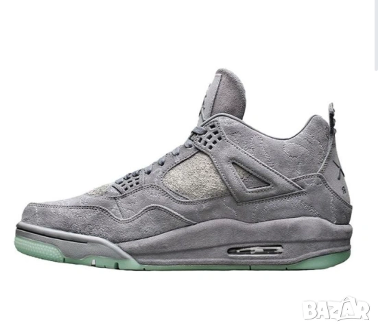 лимитирани Air Jordan 4 Retro x KAWS номер 43 ,5-44 оригинални маратонки , снимка 5 - Маратонки - 53728324