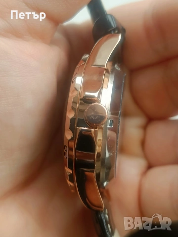 НОВ Мъжки автоматичен часовник Rose Gold, снимка 6 - Мъжки - 53529886