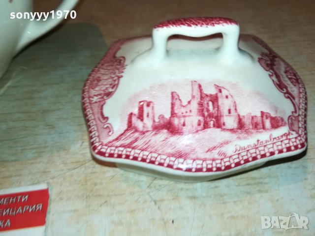 JOHNSON BROS-ENGLAND OLD BRITAIN CASTLES-ЧАИНИК ОТ АНГЛИЯ 0511211855, снимка 13 - Антикварни и старинни предмети - 34708613