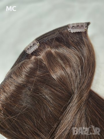 Естествена коса от Diverso 100% естествен косъм, снимка 4 - Аксесоари за коса - 44090403