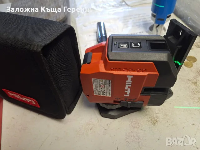 Лазарен нивелир HILTI PM 20-CG, снимка 6 - Измервателни инструменти - 56097141