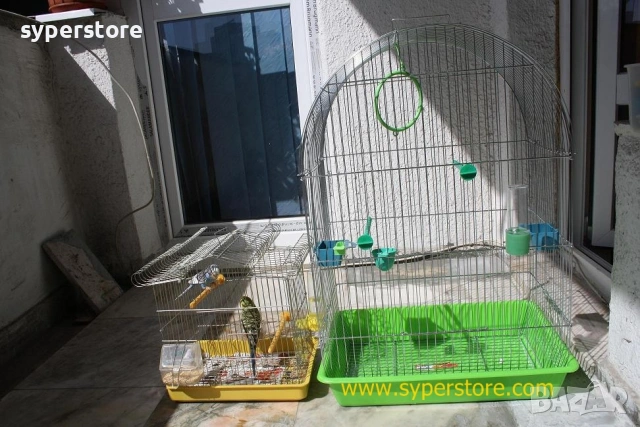 Клетка за  птици  Голяма !  XL SS000569 За 1 папагал или няколко броя по-малки, снимка 8 - За птици - 53492152