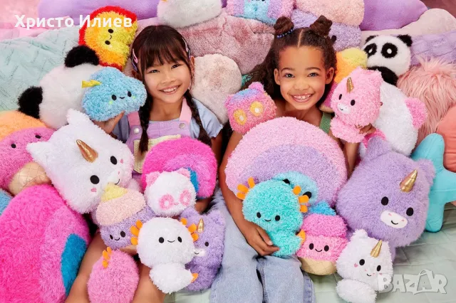 Плюшена играчка MGA Entertainment Fluffie Stuffiez Treats сладолед, снимка 7 - Плюшени играчки - 48710100