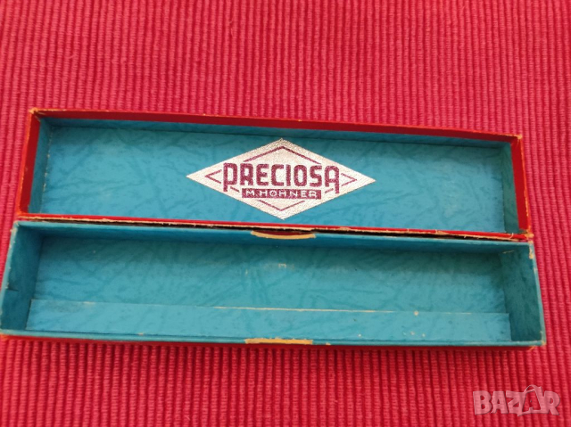 Стара хармоника HOHNER,PRECIOSA. , снимка 8 - Духови инструменти - 36407117