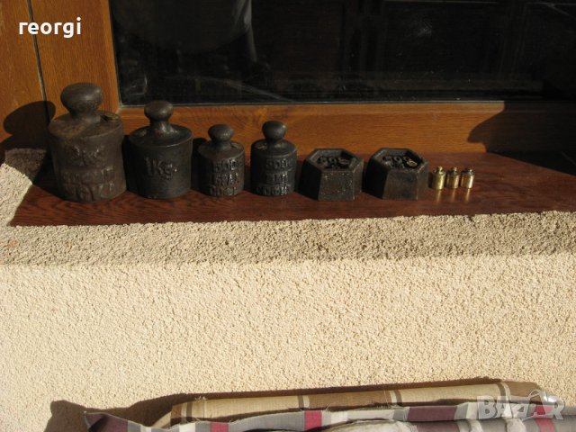 Теглилки за търговска везна--10бр, снимка 2 - Антикварни и старинни предмети - 42173565
