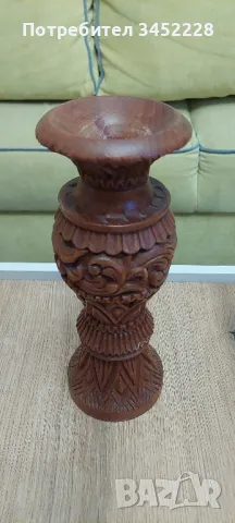 дърворезба отлична за колекционери височина 26см , снимка 2 - Антикварни и старинни предмети - 49131701