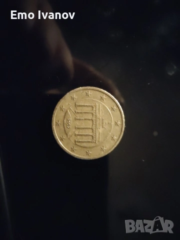 50 euro centa (d) 2002, снимка 2 - Нумизматика и бонистика - 53290249