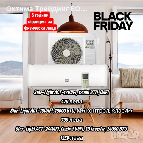 Tesla TT34TP21-1232IAW , снимка 8 - Климатици - 52543877