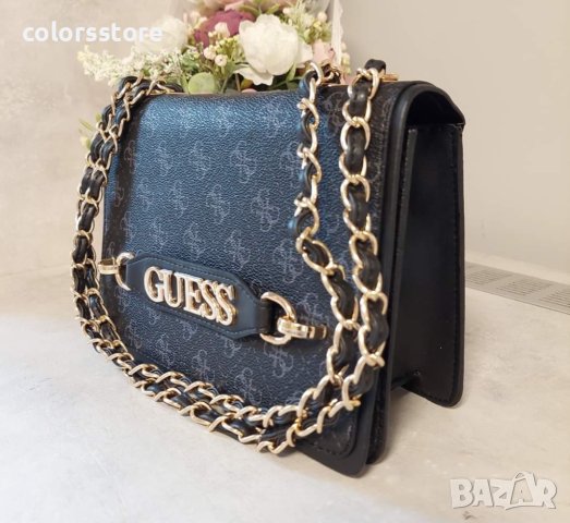 Черна чанта Guess - N03, снимка 4 - Чанти - 38409426