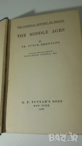 The Middle Ages - Fr. Funck-Brentano 1926, снимка 5 - Антикварни и старинни предмети - 51245155