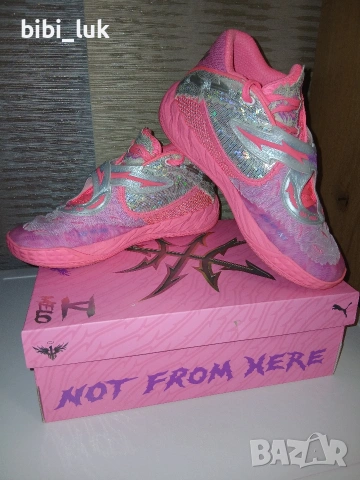 Баскетболни обувки Puma Mb.05 World Tour Sneaker номер 44, снимка 5 - Маратонки - 53719483