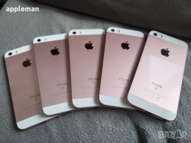 Apple iPhone SE 16Gb Rose Gold Фабрично отключен, снимка 5 - Apple iPhone - 42700937