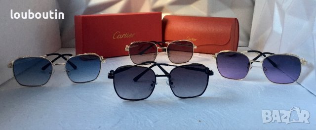 Cartier 2023 дамски слънчеви очила 4 цвята квадратни, снимка 18 - Слънчеви и диоптрични очила - 41968640