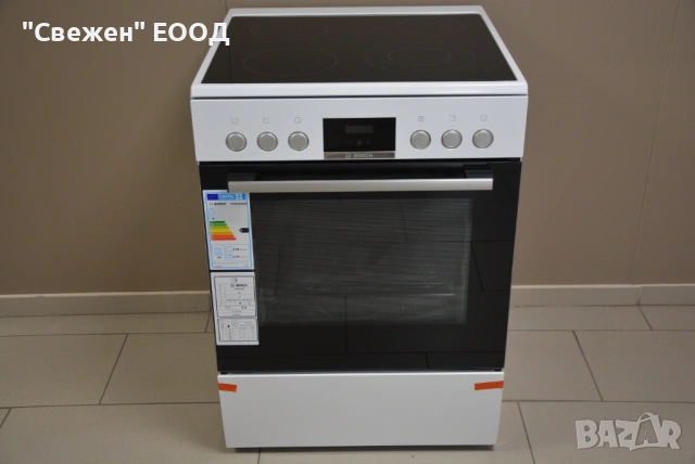 Готварска печка BOSCH HKR39C220 3D горещ въздух стъклокерамичен плот