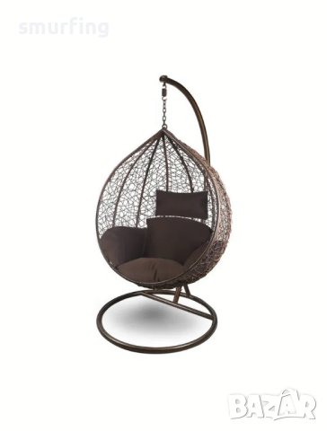 ПРОМОЦИЯ! Градинска люлка тип гнездо / яйце, снимка 2 - Градински мебели, декорация  - 41546199