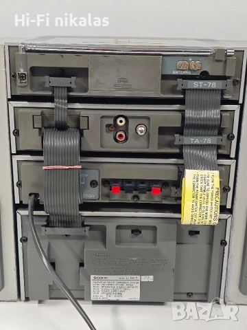 ретро стерео уредба Hi-Fi аудио система SONY FH-7, снимка 7 - Аудиосистеми - 53562378