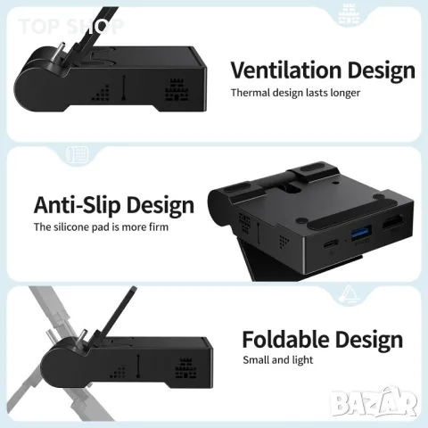 Switch Dock Превключвателна докинг станция с HDMI порт и USB 3.0, снимка 5 - Аксесоари - 49340623