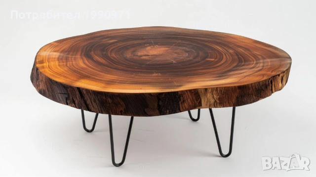 Маси по поръчка от шайба/напречен сряз на вековно дърво., снимка 4 - Маси - 53726445