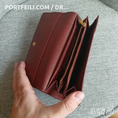  Chloe на Friedrich|23, дамско портмоне от телешка кожа, отделение за смартфон , снимка 6 - Портфейли, портмонета - 53617115