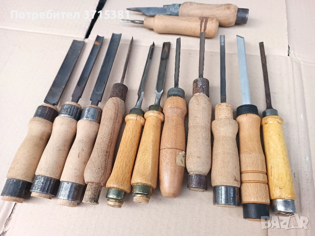 Длета за дърворезба - 13 броя, снимка 5 - Други инструменти - 52109174