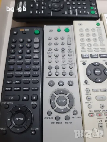 Оригинални дистанционни SONY DVD, снимка 2 - Дистанционни - 50287092