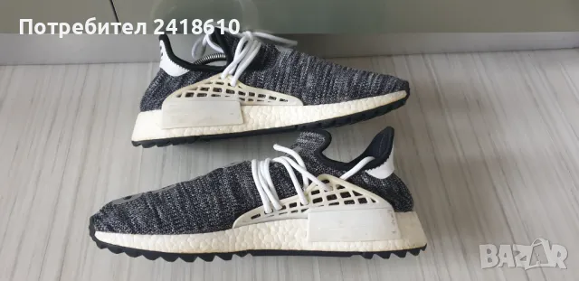 Adidas Pharrell Williams x Human Race Boost UK 9.5 US 10 Mens Size 44/28см ОРИГИНАЛ! Мъжки Маратонки, снимка 8 - Маратонки - 47464553