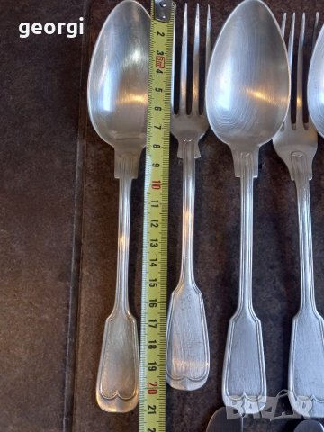 WMF посребрени немски прибори за хранене 24 части, снимка 7 - Прибори за хранене, готвене и сервиране - 40812864