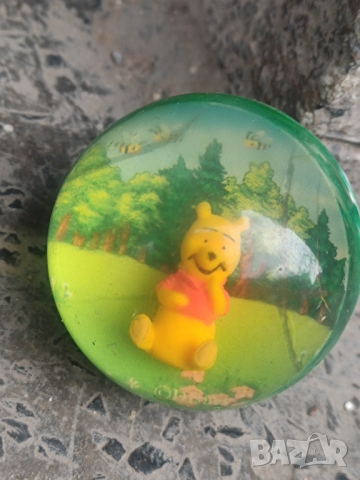 Продавам гумено топче Мечо Пух - Дисни, снимка 2 - Колекции - 44568632
