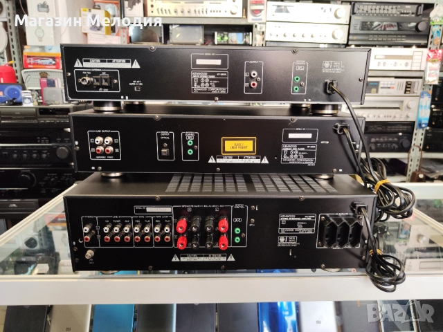 Аудиосистема Kenwood с дистанционно. Усилвател с тунер и cd player. Kenwood KA-2050R Black + Kenwood, снимка 10 - Аудиосистеми - 48943223