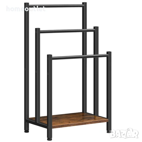 ПРОМОЦИЯ Свободностоящ държач за кърпи, одеала и др. BF03LB01, снимка 2 - Етажерки - 50970135