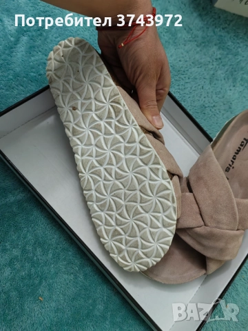 Tamaris - Дамски чехли, снимка 3 - Чехли - 52630124