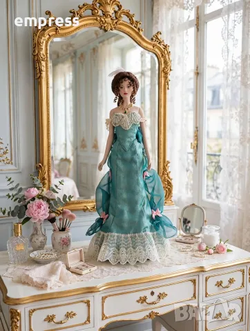 Колекционерска кукла Franklin Heirloom doll, снимка 6 - Колекции - 55853876