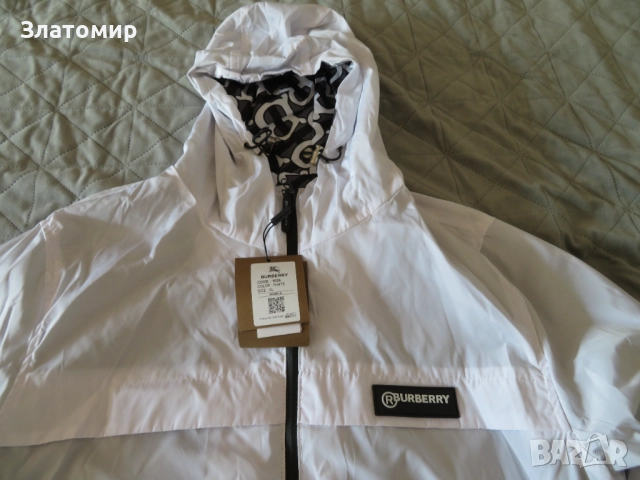 Чисто нова Ветровка Burberry размер M, снимка 3 - Якета - 52772384