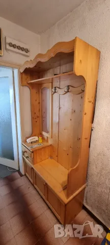 Портманто  масивно дърво чам