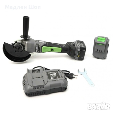Акумулаторен безчетков ъглошлайф 36V 5,0Ah HAWEK, снимка 2 - Ъглошлайфи - 53028489