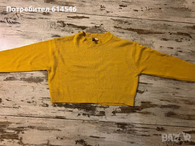 Плетен пуловер H&M, снимка 3 - Блузи с дълъг ръкав и пуловери - 39734460