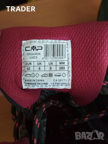 туристически трекинг treking планински обувки боти високи CMP waterproof, снимка 14 - Мъжки боти - 34195394