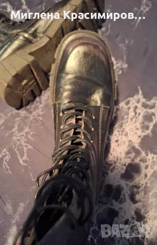 Кубинки/ботуши, снимка 9 - Дамски ботуши - 48217409