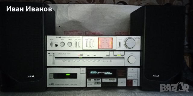 Продавам аудио стерео система AKAI., снимка 3 - Аудиосистеми - 34673972