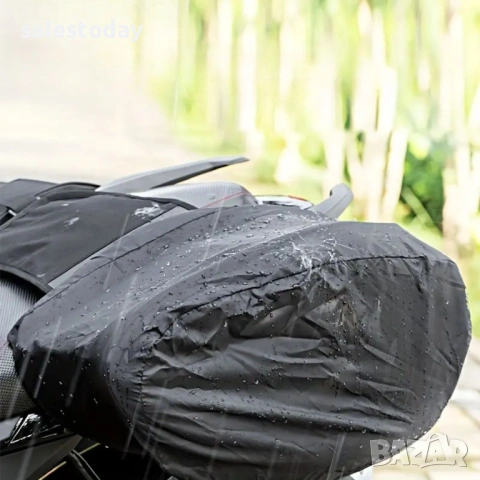 Мото Дисаги Carbon Look – Водоустойчиви и Разтегателни, 36L - 58L (за двете чанти), снимка 4 - Аксесоари и консумативи - 53823232