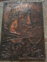 Картина стара медна 51326, снимка 2