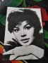 Картичка /снимка френската актриса Паскал Пети, снимка 1 - Колекции - 41170241