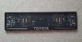Табела , рамка , стойка , подложка за регистрационен номер на Toyota , снимка 4